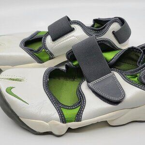 VINTAGE NIKE AIR RIFT 2006 LEATHER SPLIT TOE SNEAKERS * WOMEN 8